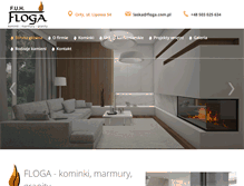 Tablet Screenshot of floga.com.pl
